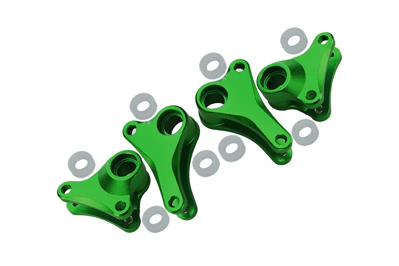 Traxxas 1/16 Mini E-Revo, Mini Slash Aluminum Front+Rear Rocker Arm - 4Pcs Set Green 1