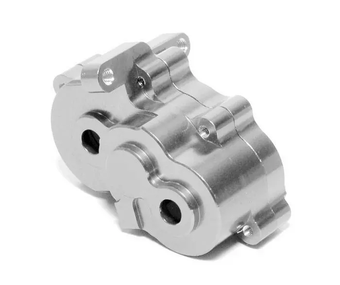 Traxxas 1/16 Mini E-Revo, Mini Slash, Mini Summit Aluminum Center Gear Differential Case - 1 Set Gray Silver 1