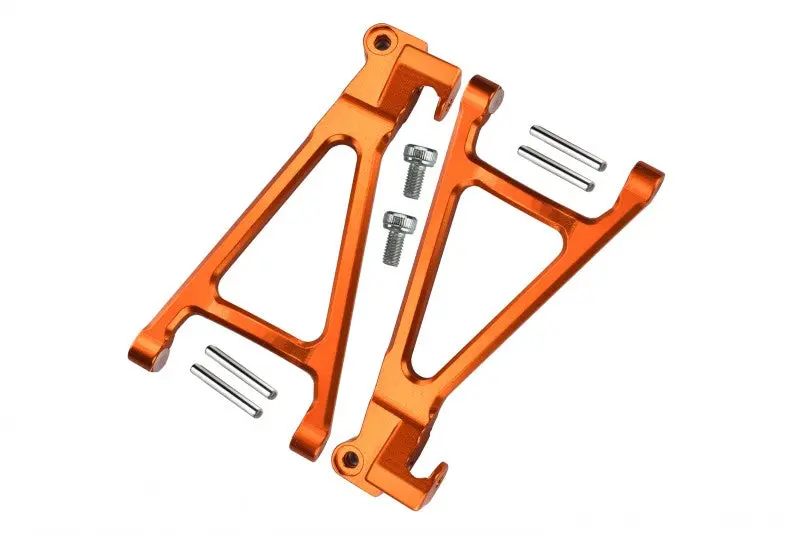 Traxxas 1/16 Mini E-Revo / Mini Summit Aluminum Rear Lower Arm - 1Pr Set Orange 1