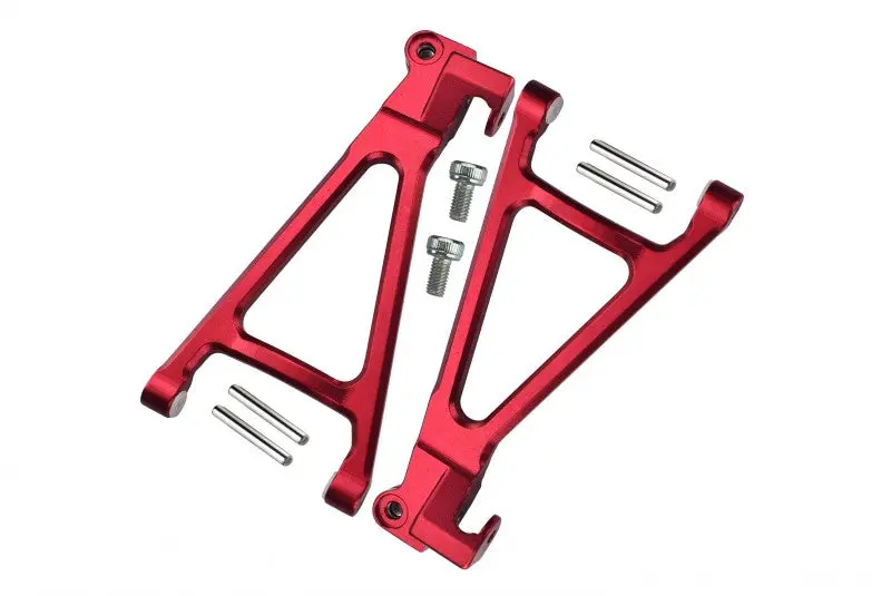 Traxxas 1/16 Mini E-Revo / Mini Summit Aluminum Rear Lower Arm - 1Pr Set Red 1