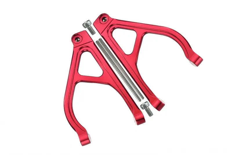 Traxxas 1/16 Mini E-Revo, Mini Summit Aluminum Rear Upper Arm - 1Pr Set Red 1