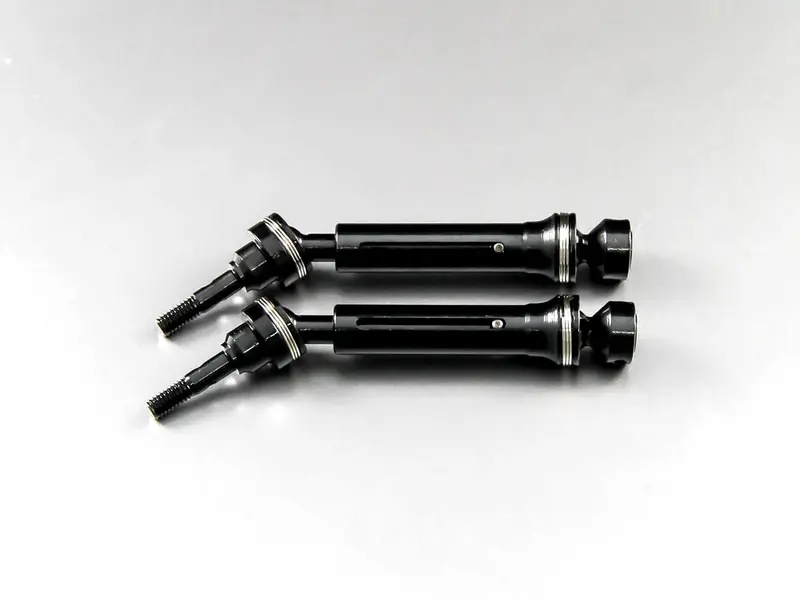 Traxxas 1/16 Mini E-Revo, Mini Summit Steel #45 Front/Rear Cvd Drive Shaft - 1Pr Set Black 1