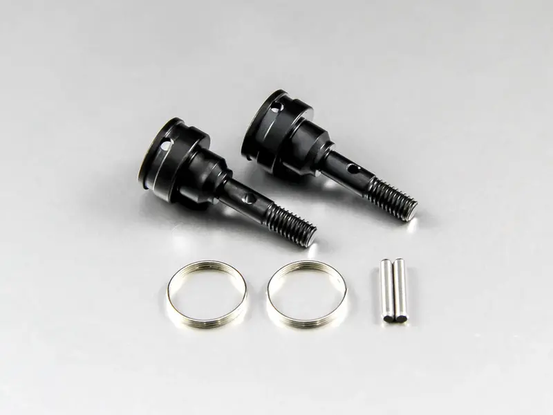 Traxxas 1/16 Mini E-Revo, Mini Summit Steel#45 Cup Joint For Gpm#Serv245cv Drive Shaft - 1Pr Set Black 1