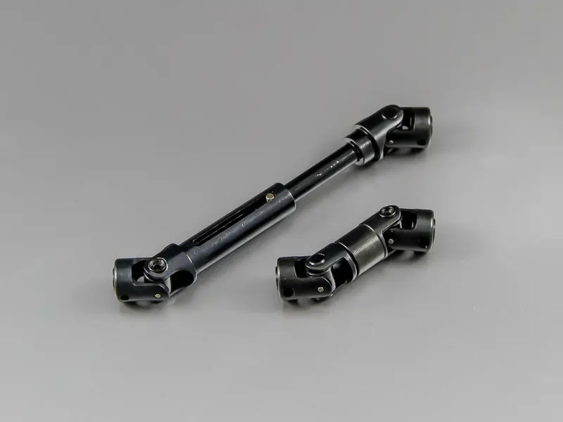Traxxas 1/16 Mini E-Revo Steel Main Shaft - 1Pr Set Black 1