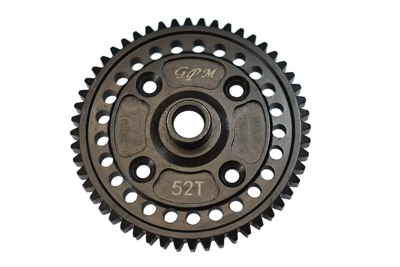 Traxxas 1/8 4Wd Sledge Monster Truck 95076-4 Carbon Steel Spur Gear 52T - 1Pc Black 1