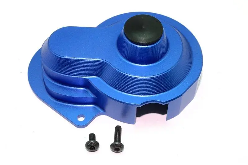 Traxxas Craniac Aluminum Transmission Spur Gear Cover - 1Pc Set Blue 1