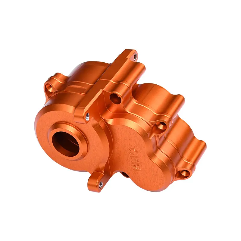 Traxxas E-Revo 2.0 Vxl Brushless (86086-4) Aluminum Center Gearbox - 1 Set Orange 1