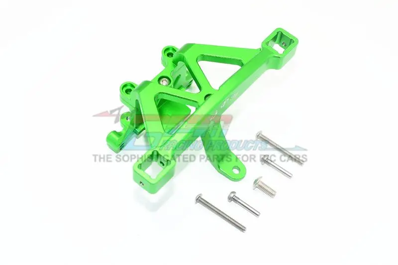 Traxxas E-Revo 2.0 Vxl Brushless (86086-4) Aluminum Front Body Mount - 1 Set Green 1