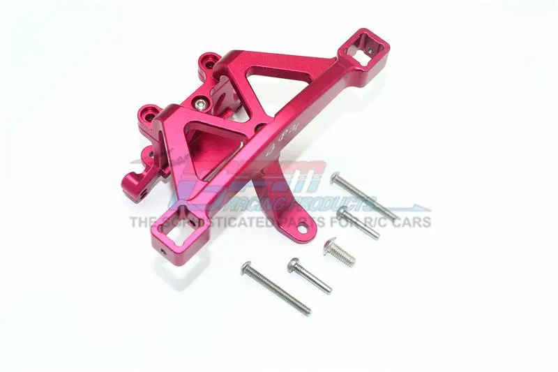 Traxxas E-Revo 2.0 Vxl Brushless (86086-4) Aluminum Front Body Mount - 1 Set Red 1