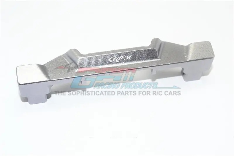 Traxxas E-Revo 2.0 Vxl Brushless (86086-4) Aluminum Front Body Post Mount - 1Pc Set Gray Silver 1