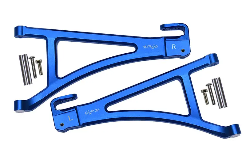 Traxxas E-Revo 2.0 Vxl Brushless (86086-4) Aluminum Front Lower Suspension Arm - 1Pr Set Blue 1