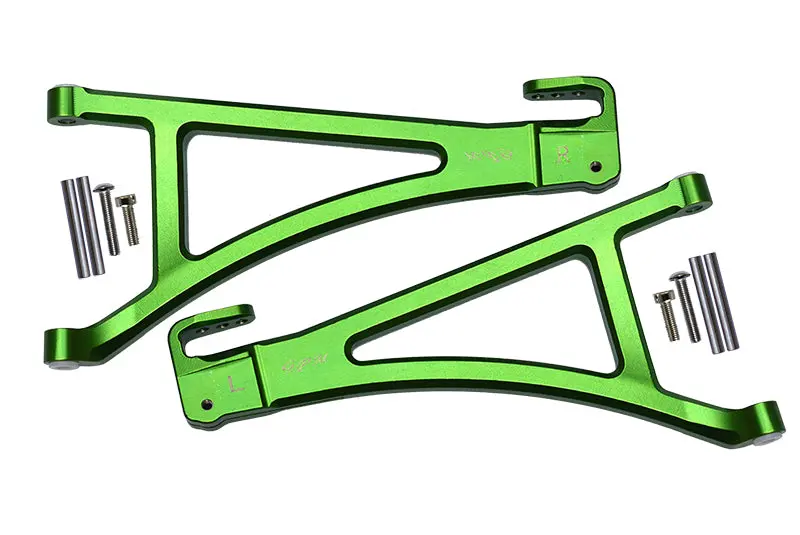 Traxxas E-Revo 2.0 Vxl Brushless (86086-4) Aluminum Front Lower Suspension Arm - 1Pr Set Green 1
