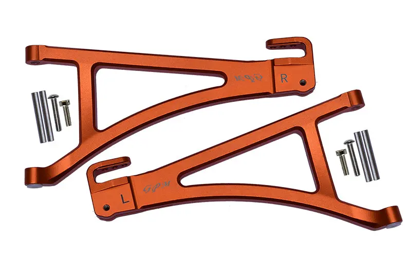 Traxxas E-Revo 2.0 Vxl Brushless (86086-4) Aluminum Front Lower Suspension Arm - 1Pr Set Orange 1