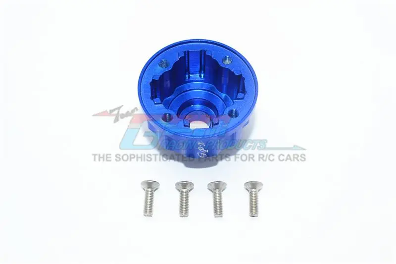 Traxxas E-Revo 2.0 Vxl Brushless (86086-4) Aluminum Front Or Rear Diff Case - 1Pc Set Blue 1