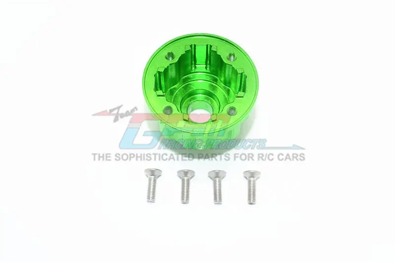 Traxxas E-Revo 2.0 Vxl Brushless (86086-4) Aluminum Front Or Rear Diff Case - 1Pc Set Green 1