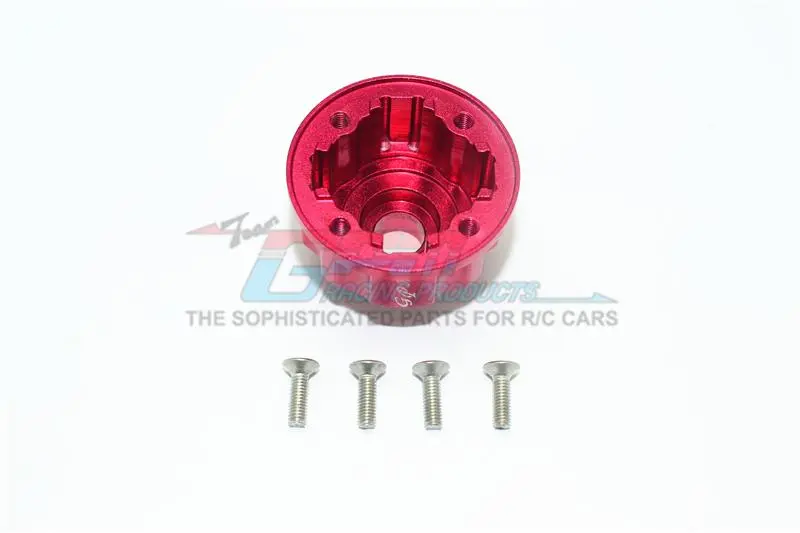 Traxxas E-Revo 2.0 Vxl Brushless (86086-4) Aluminum Front Or Rear Diff Case - 1Pc Set Red 1