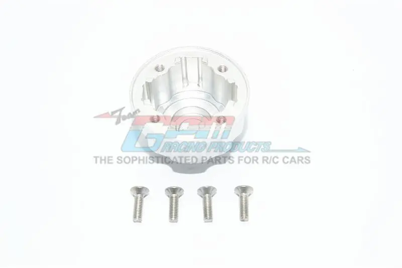 Traxxas E-Revo 2.0 Vxl Brushless (86086-4) Aluminum Front Or Rear Diff Case - 1Pc Set Silver 1
