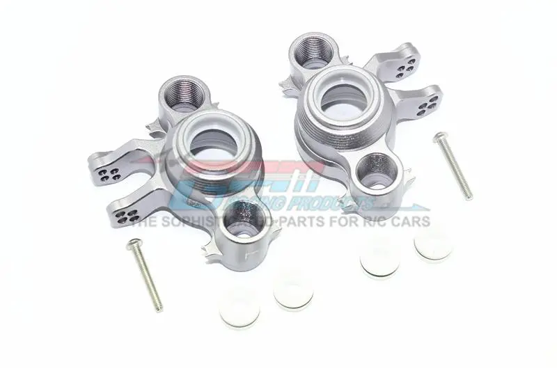 Traxxas E-Revo 2.0 Vxl Brushless (86086-4) Aluminum Front / Rear Knuckle Arms - 1Pr Set Gray Silver 1