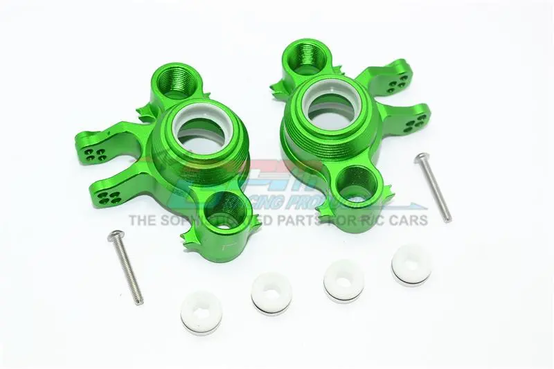Traxxas E-Revo 2.0 Vxl Brushless (86086-4) Aluminum Front / Rear Knuckle Arms - 1Pr Set Green 1