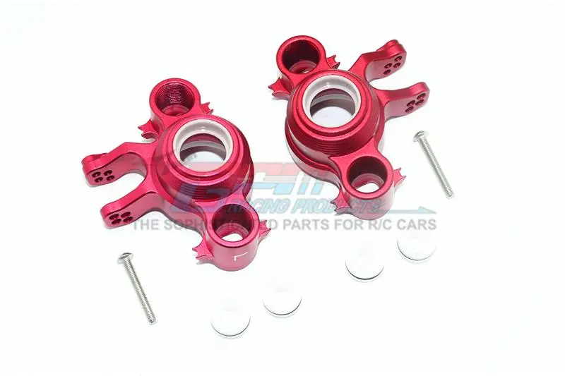 Traxxas E-Revo 2.0 Vxl Brushless (86086-4) Aluminum Front / Rear Knuckle Arms - 1Pr Set Red 1