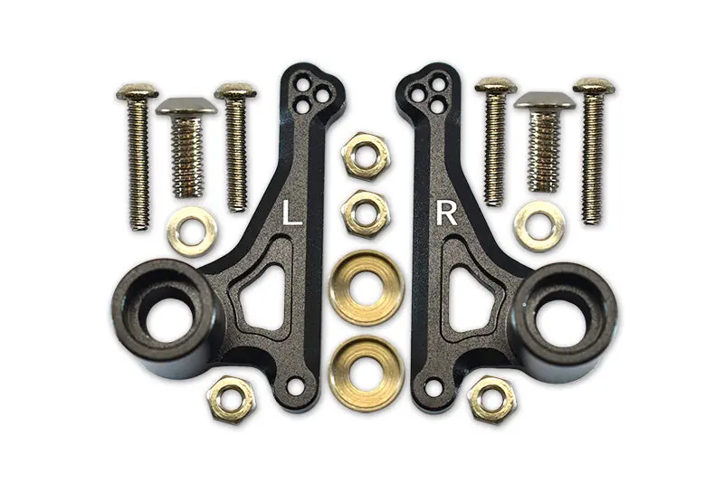 Traxxas E-Revo 2.0 Vxl Brushless (86086-4) Aluminum Front Rocker Arm Set - 1Pr Set Black 1