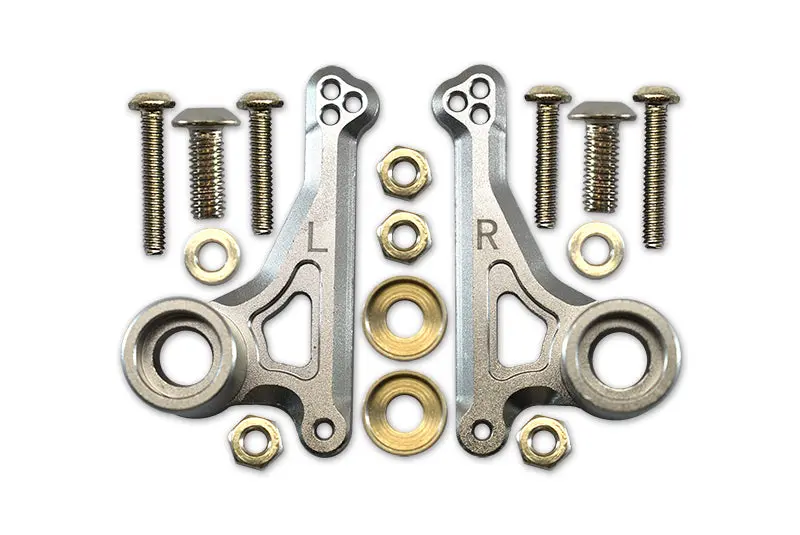 Traxxas E-Revo 2.0 Vxl Brushless (86086-4) Aluminum Front Rocker Arm Set - 1Pr Set Silver 1