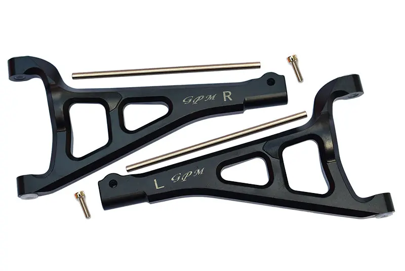 Traxxas E-Revo 2.0 Vxl Brushless (86086-4) Aluminum Front Upper Suspension Arm - 1Pr Set Black 1
