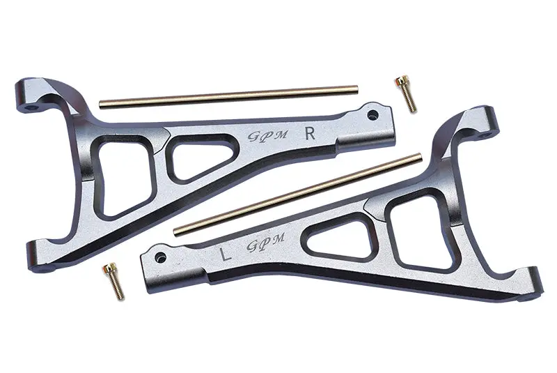 Traxxas E-Revo 2.0 Vxl Brushless (86086-4) Aluminum Front Upper Suspension Arm - 1Pr Set Silver 1