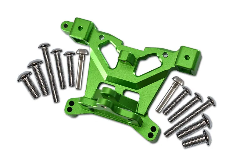 Traxxas E-Revo 2.0 Vxl Brushless (86086-4) Aluminum Rear Body Post Mount - 1Pc Set Green 1