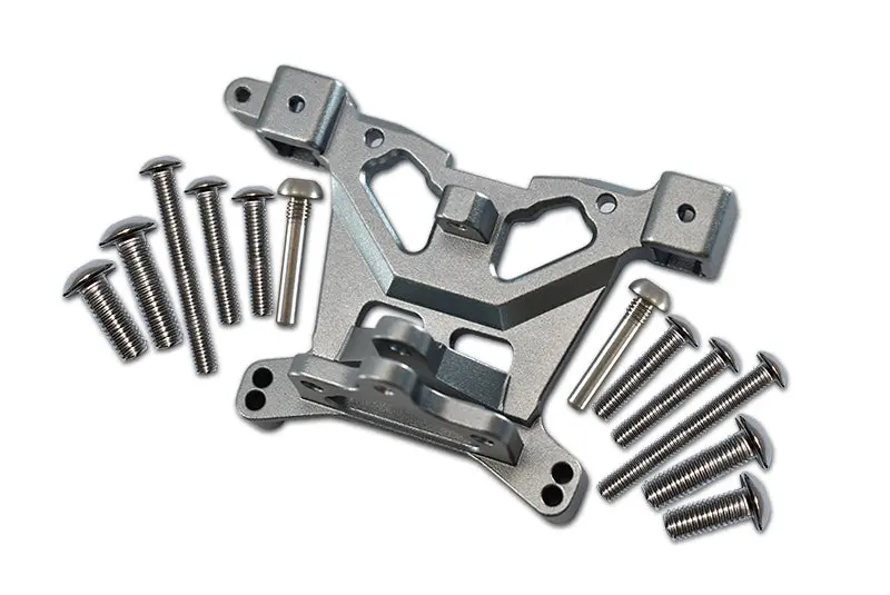 Traxxas E-Revo 2.0 Vxl Brushless (86086-4) Aluminum Rear Body Post Mount - 1Pc Set Silver 1