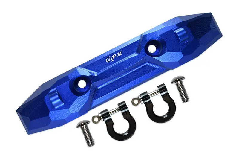 Traxxas E-Revo 2.0 Vxl Brushless (86086-4) Aluminum Rear Bumper With D-Rings -1 Set Blue 1