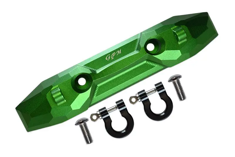 Traxxas E-Revo 2.0 Vxl Brushless (86086-4) Aluminum Rear Bumper With D-Rings -1 Set Green 1