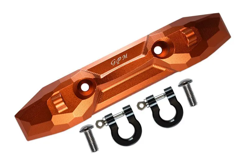 Traxxas E-Revo 2.0 Vxl Brushless (86086-4) Aluminum Rear Bumper With D-Rings -1 Set Orange 1