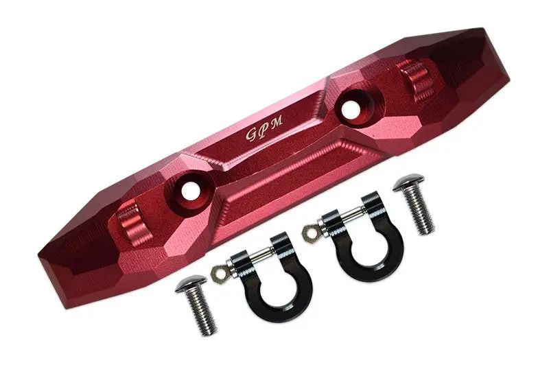 Traxxas E-Revo 2.0 Vxl Brushless (86086-4) Aluminum Rear Bumper With D-Rings -1 Set Red 1