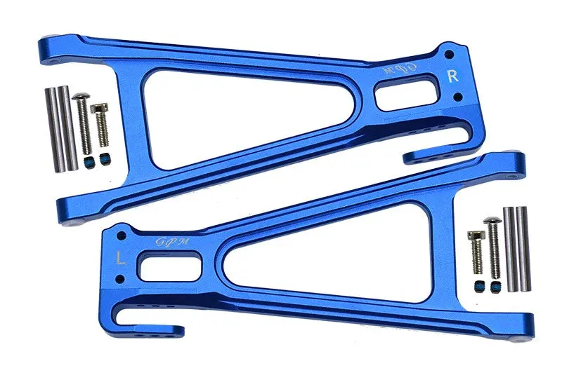 Traxxas E-Revo 2.0 Vxl Brushless (86086-4) Aluminum Rear Lower Suspension Arm - 1Pr Set Blue 1