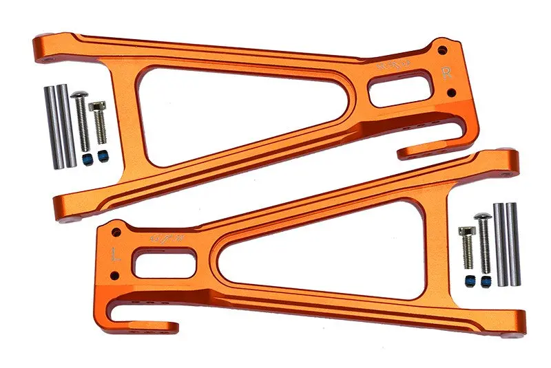 Traxxas E-Revo 2.0 Vxl Brushless (86086-4) Aluminum Rear Lower Suspension Arm - 1Pr Set Orange 1