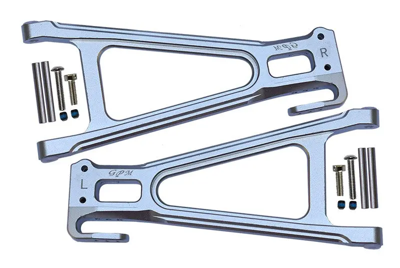 Traxxas E-Revo 2.0 Vxl Brushless (86086-4) Aluminum Rear Lower Suspension Arm - 1Pr Set Silver 1