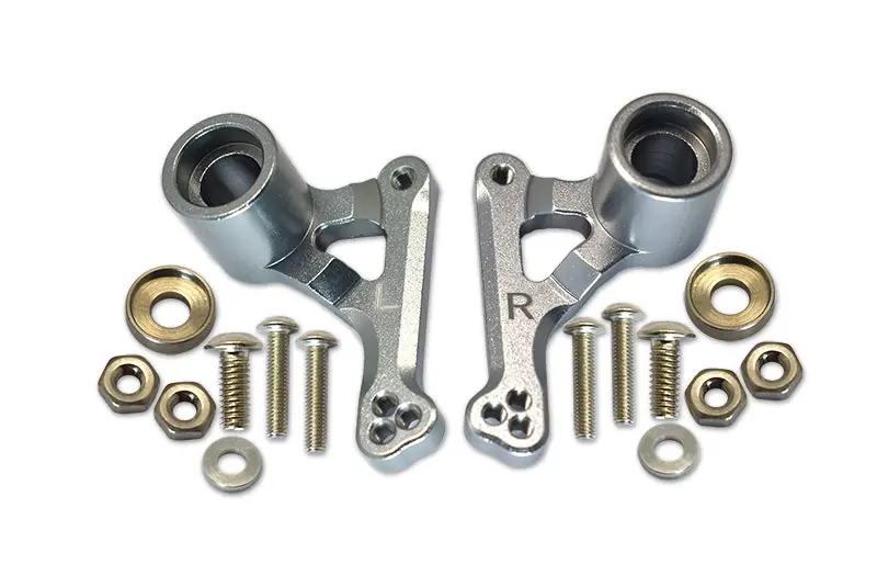 Traxxas E-Revo 2.0 Vxl Brushless (86086-4) Aluminum Rear Rocker Arm Set - 1Pr Set Gray Silver 1