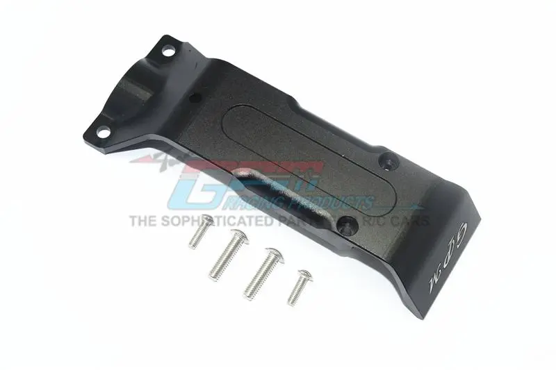 Traxxas E-Revo 2.0 Vxl Brushless (86086-4) Aluminum Rear Skid Plate - 1Pc Set Black 1