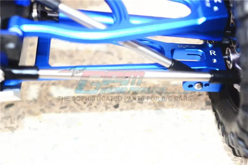 Traxxas E-Revo 2.0 Vxl Brushless (86086-4) Aluminum Rear Suspension Arm Set (Upper+Lower) - 4Pc Set Silver 2