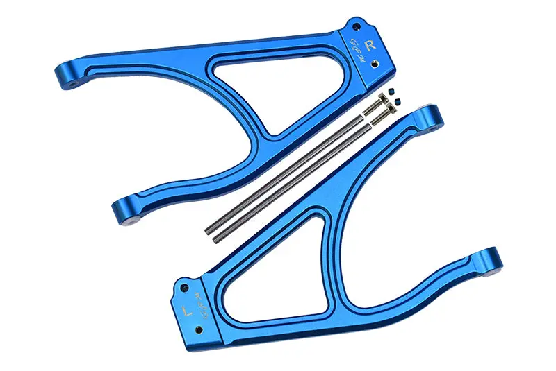 Traxxas E-Revo 2.0 Vxl Brushless (86086-4) Aluminum Rear Upper Suspension Arm - 1Pr Set Blue 1