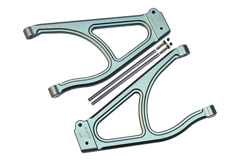 Traxxas E-Revo 2.0 Vxl Brushless (86086-4) Aluminum Rear Upper Suspension Arm - 1Pr Set Gray Silver 1