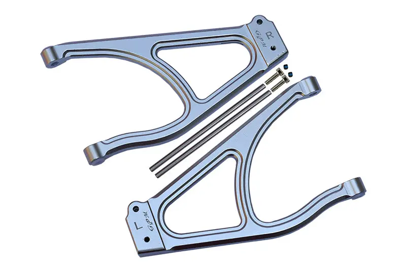 Traxxas E-Revo 2.0 Vxl Brushless (86086-4) Aluminum Rear Upper Suspension Arm - 1Pr Set Silver 1