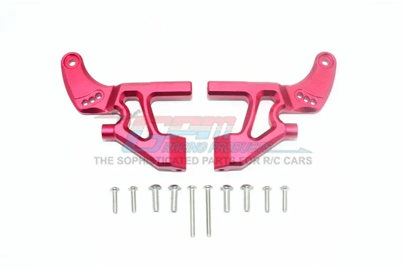 Traxxas E-Revo 2.0 Vxl Brushless (86086-4) Aluminum Rear Wing Arms - 2Pc Set Red 1