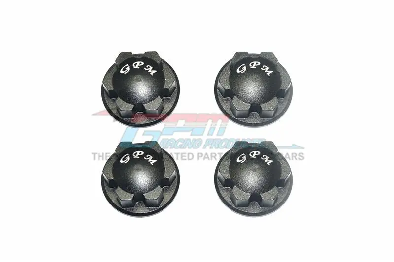 Traxxas E-Revo 2.0 Vxl Brushless (86086-4) Aluminum Wheel Lock - 4Pc Set Black 1