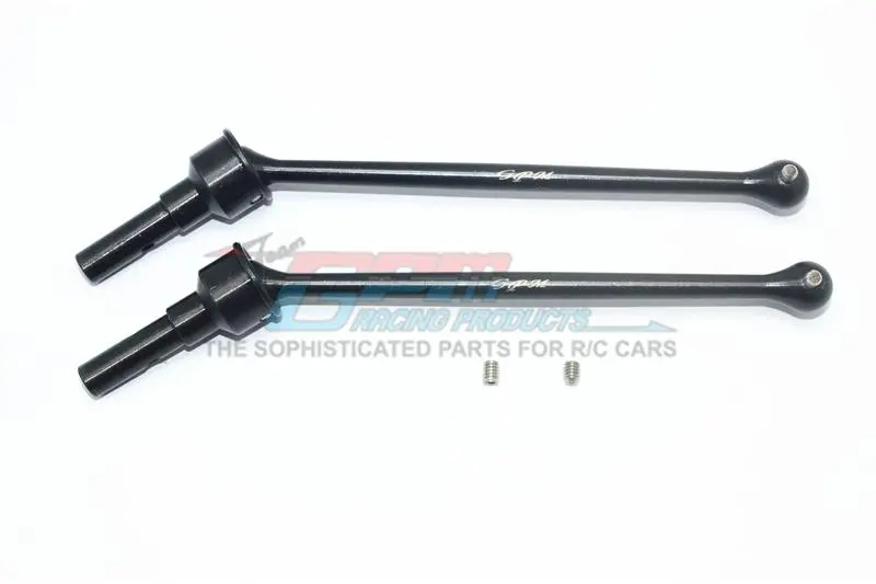 Traxxas E-Revo 2.0 Vxl Brushless (86086-4) Harden Steel #45 Cvd Drive Shaft For Front Or Rear - 1Pr Set Black 1