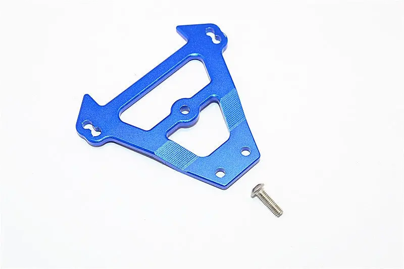 Traxxas E-Revo Brushless / E-Revo Vxl 2.0 Aluminum Front Bulkhead - 1Pc Set Blue 1
