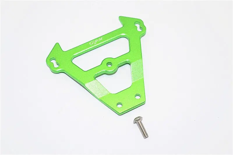 Traxxas E-Revo Brushless / E-Revo Vxl 2.0 Aluminum Front Bulkhead - 1Pc Set Green 1