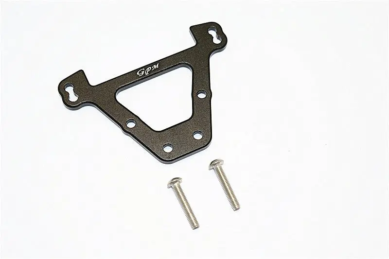 Traxxas E-Revo Brushless / E-Revo Vxl 2.0 Aluminum Rear Bulkhead - 1Pc Set Black 1