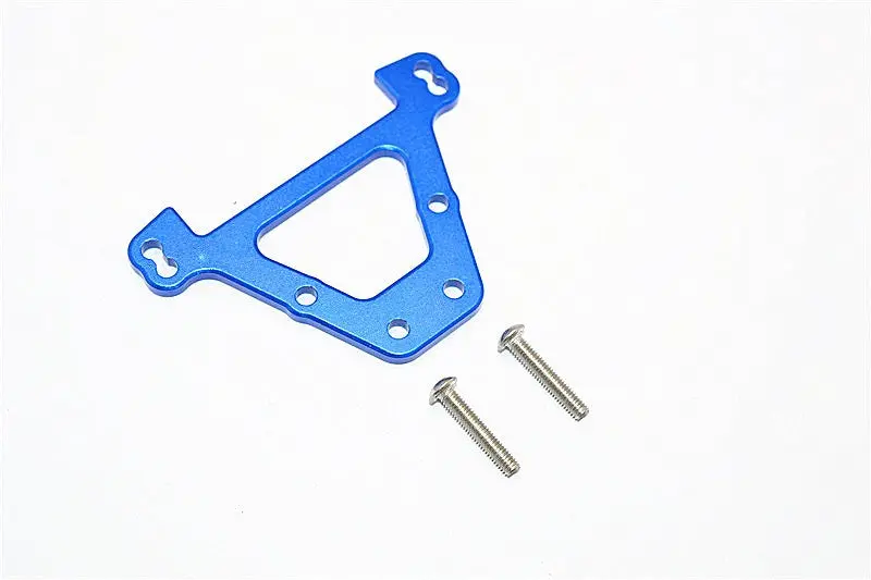 Traxxas E-Revo Brushless / E-Revo Vxl 2.0 Aluminum Rear Bulkhead - 1Pc Set Blue 1